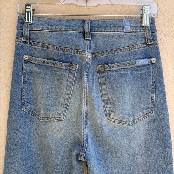 7 FOR ALL MANKIND ULTRA HIGH RISE DOJO WITH DESTROY AND KNICKING - Picture 9 of 12